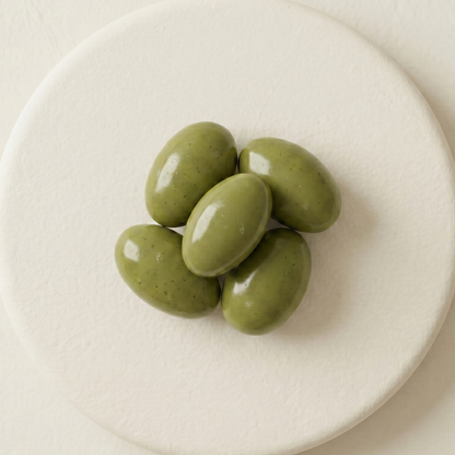 White Chocolate & Matcha Almonds 100g