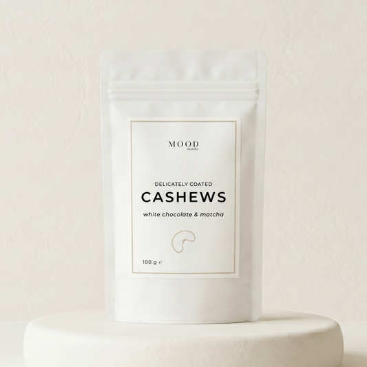 Cashews Witte Chocolade & Matcha 100g