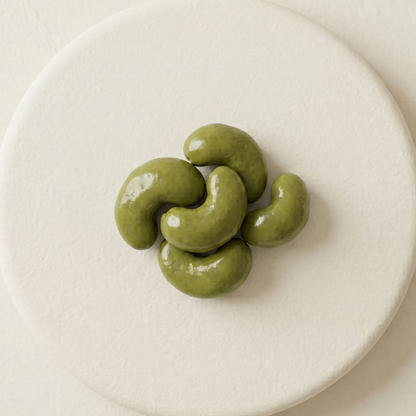 White Chocolate & Matcha Cashews 100g